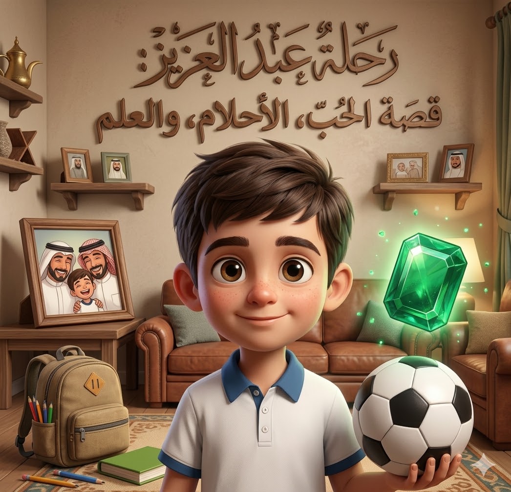 قصة عبدالعزيز – القصة الأولى البطل الصغير والزمردة الخضراء